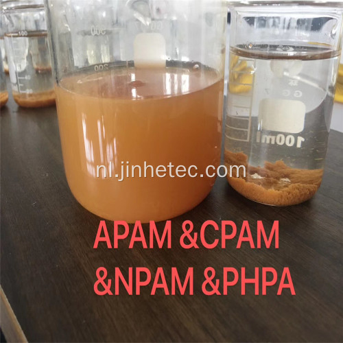 Waterbehandeling chemicaliën Anionische polyacrylamide